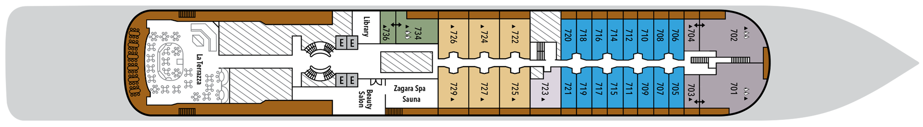 Silversea Cruises Silver Cloud Deck 7.png